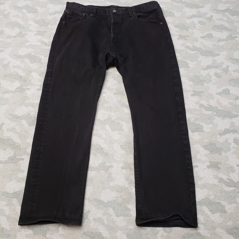 Levi's 501 Jeans Mens‎ 38x30 Pockets Denim Dark Wash